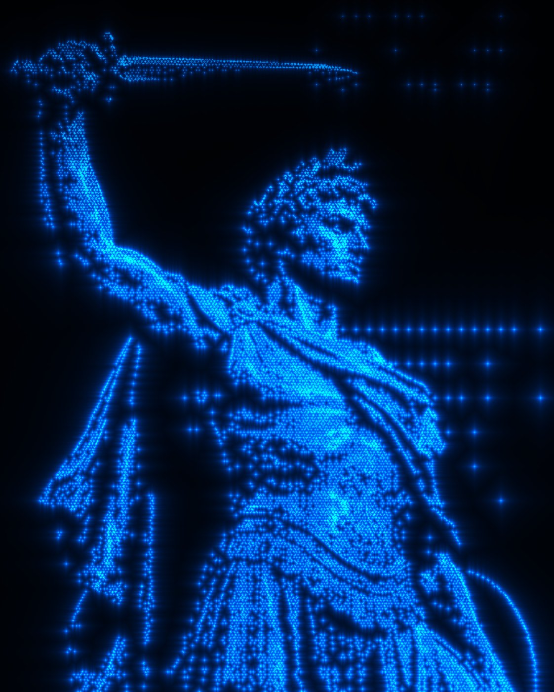 Monument Study I — Blue